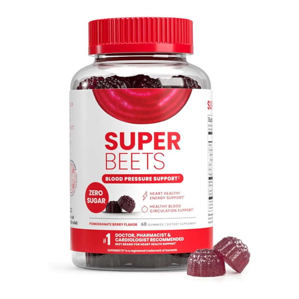 Superbeets Srce Gummies - nula šećera