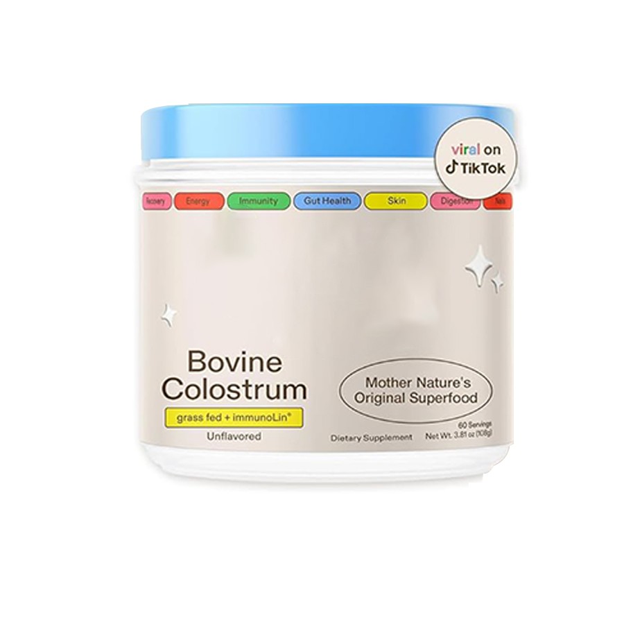 Kapsule s kolostrumom hranjene travom s ImmunoLinom