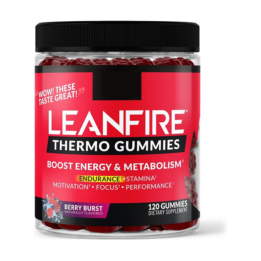 Leanfire Thermo Gummies energiziraju vaš dan, uzdignite svoje performanse