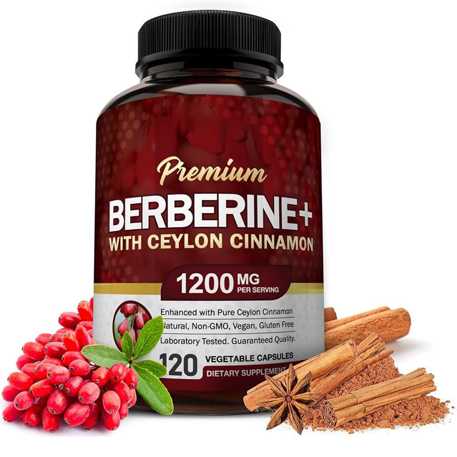 Premium berberin s formulom dvostruke akcije Ceylon Cinnamon Nature za wellness metaboličkog cijelog tijela