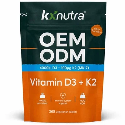 Tablete vitamina D3 K2 od 4000 iu