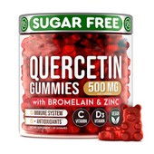 Quercetin Gummies Vaša cijelu imunološku podršku u ukusnom, bez šećera, bez šećera